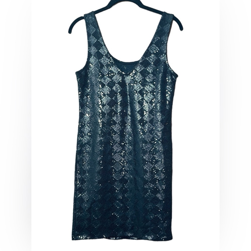 Love Culture Sequined Black Dress - Picture 2 of 3
